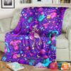 Pokemon Psychic Version 2 Featuring Mewtwo Blanket