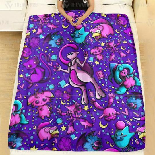 Pokemon-Psychic-Version-2-Featuring-Mewtwo-Soft-Blanket-1