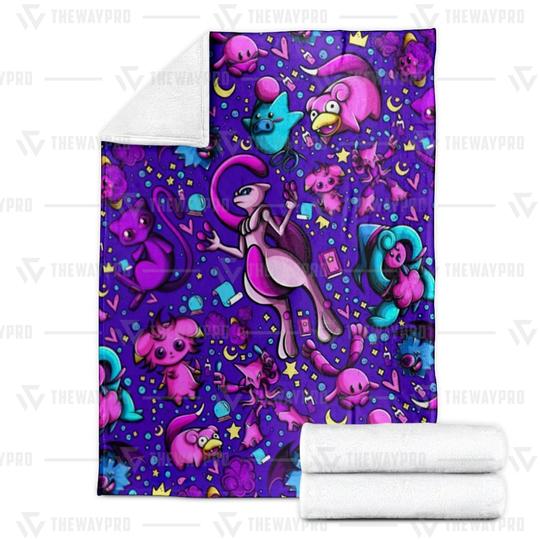 Pokemon-Psychic-Version-2-Featuring-Mewtwo-Soft-Blanket-2