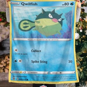 Pokemon Qwilfish Fusion Strike Blanket