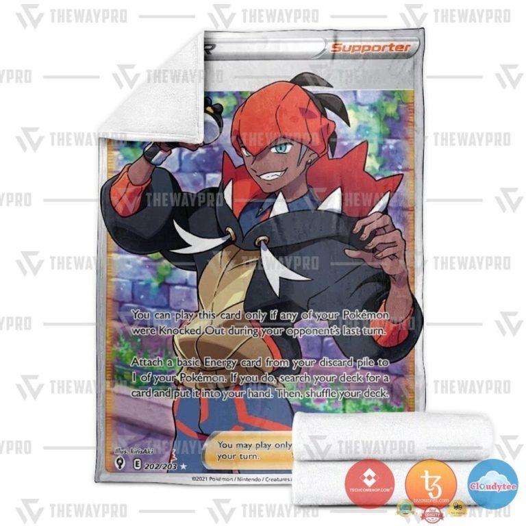 Pokemon-Raihan-Evolving-Skies-Blanket-2-1