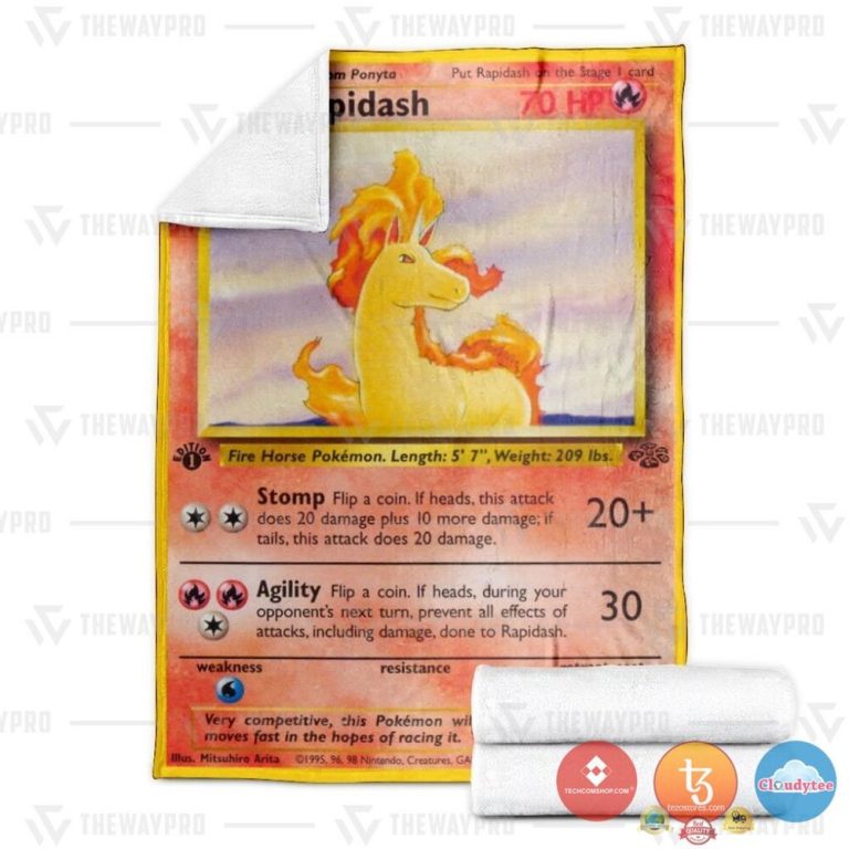 Pokemon-Rapidash-1St-Edition-Blanket-2