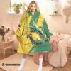 Pokemon Rayquaza Fleece Hoodie Blanket