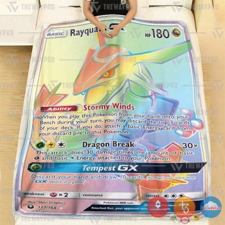 Pokemon-Rayquaza-Gx-Celestial-Storm-Blanket-1-1