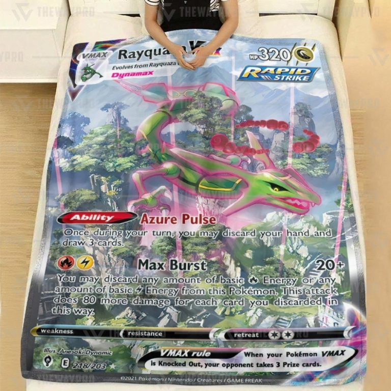 Pokemon-Rayquaza-Vmax-Blanket-1