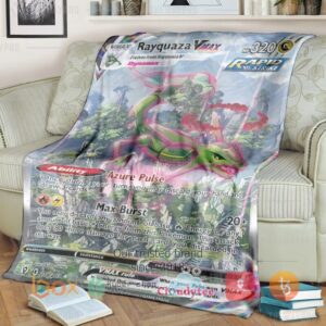 Pokemon Rayquaza Vmax Blanket 2