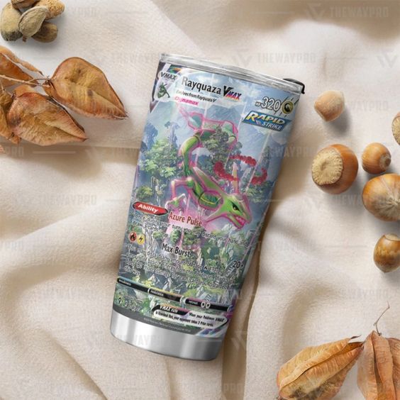 Pokemon-Rayquaza-Vmax-Blanket-Tumbler-1-1