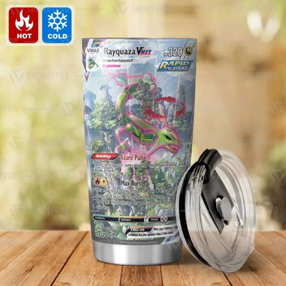 Pokemon Rayquaza Vmax Blanket Tumbler 2 Pokemon Rayquaza Vmax Blanket Tumbler 2