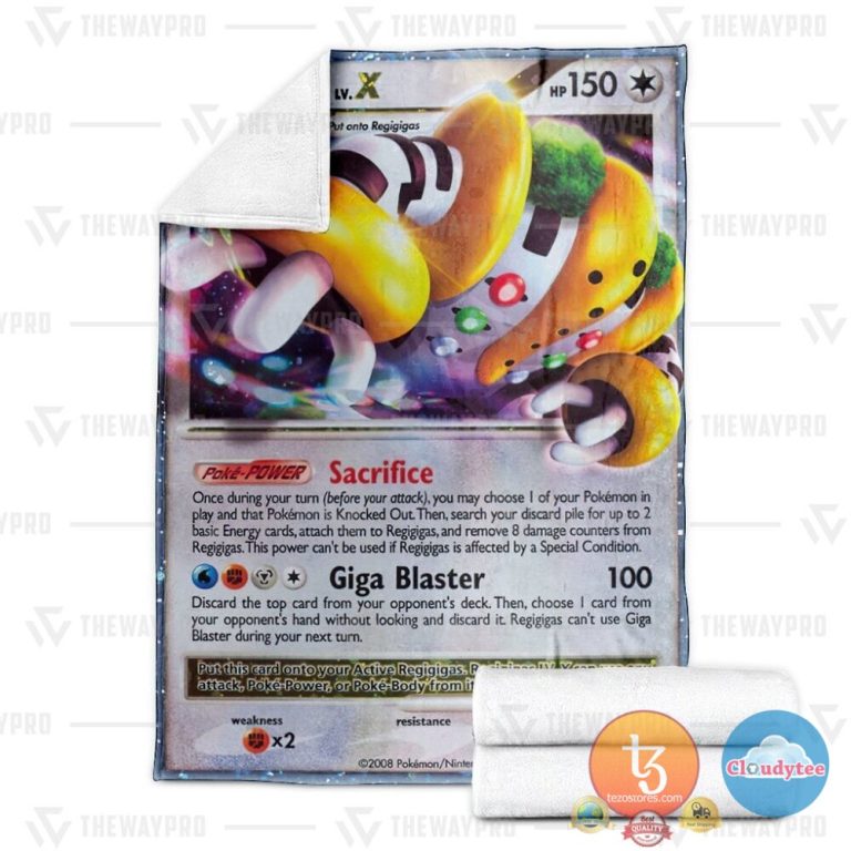 Pokemon-Regigigas-Lv.X-Diamond-And-Pearl-Promos-Blanket-3