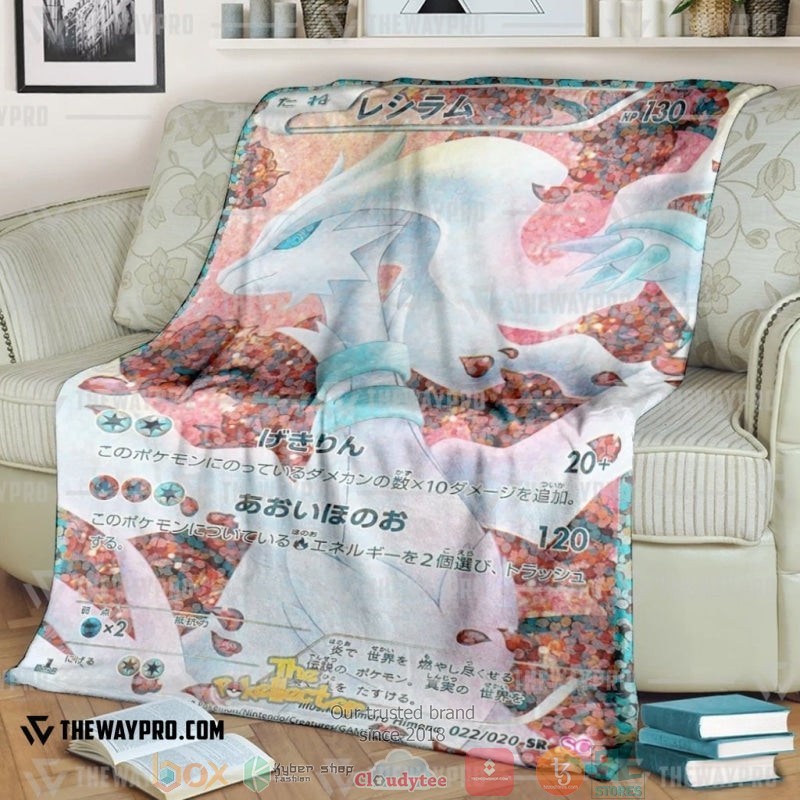 Pokemon Reshiram Soft Blanket Pokemon Reshiram Soft Blanket