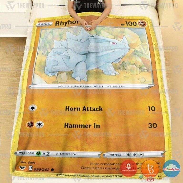 Pokemon-Rhyhorn-Blanket-1-1