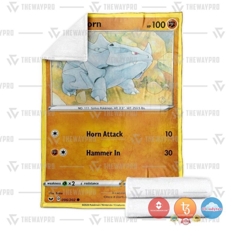 Pokemon-Rhyhorn-Blanket-2-1