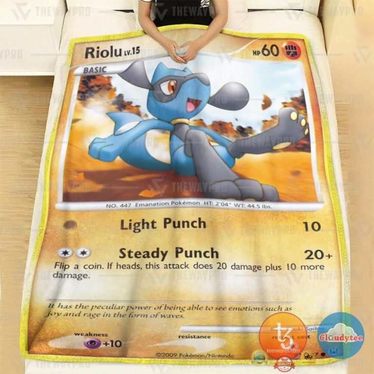 Pokemon-Riolu-Platinum-Blanket-2
