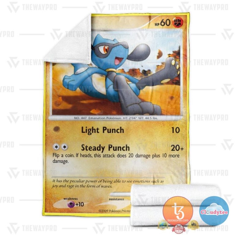 Pokemon-Riolu-Platinum-Blanket-3
