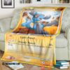 Pokemon Riolu Platinum Soft Blanket