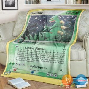 Pokemon Sceptile Ruby And Sapphire Blanket