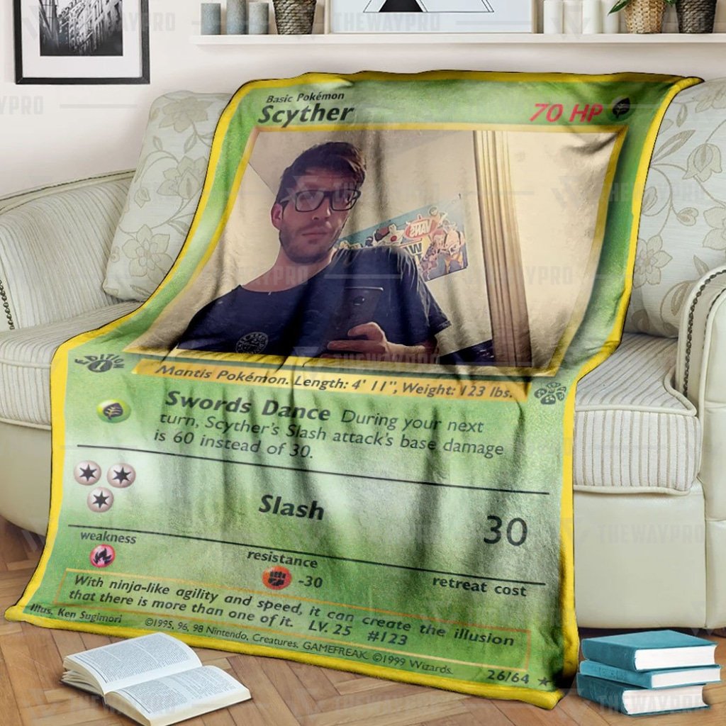 Pokemon Scyther Daniel Simon Blanket Pokemon Scyther Daniel Simon Blanket