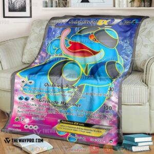 Pokemon Seismitoad Ex Soft Blanket