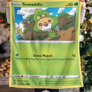 Pokemon Sewaddle Fusion Strike Blanket