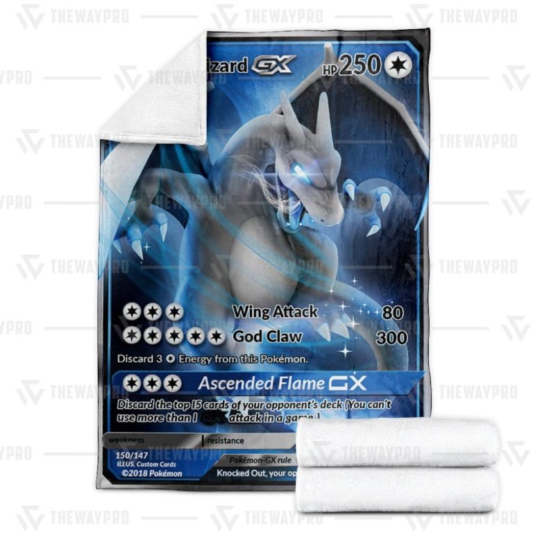 Pokemon-Shadow-And-Light-Charizard-Gx-Blanket-3