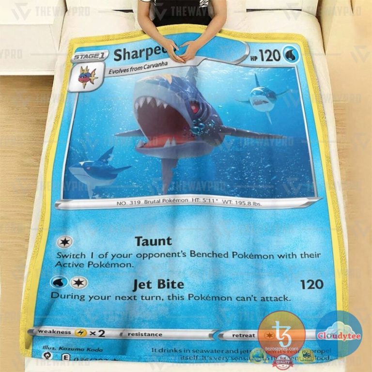 Pokemon-Sharpedo-Evolving-Skies-Blanket-1