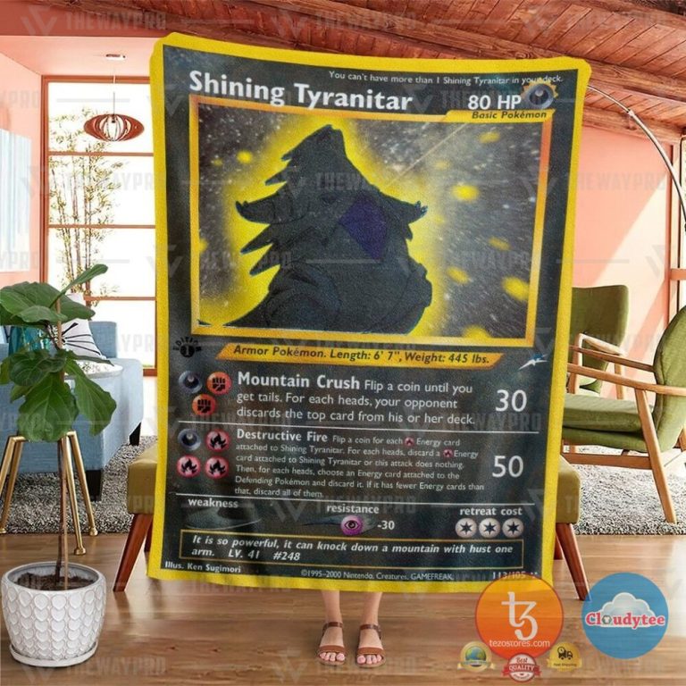 Pokemon-Shining-Tyranitar-Neo-Destiny-Blanket-1