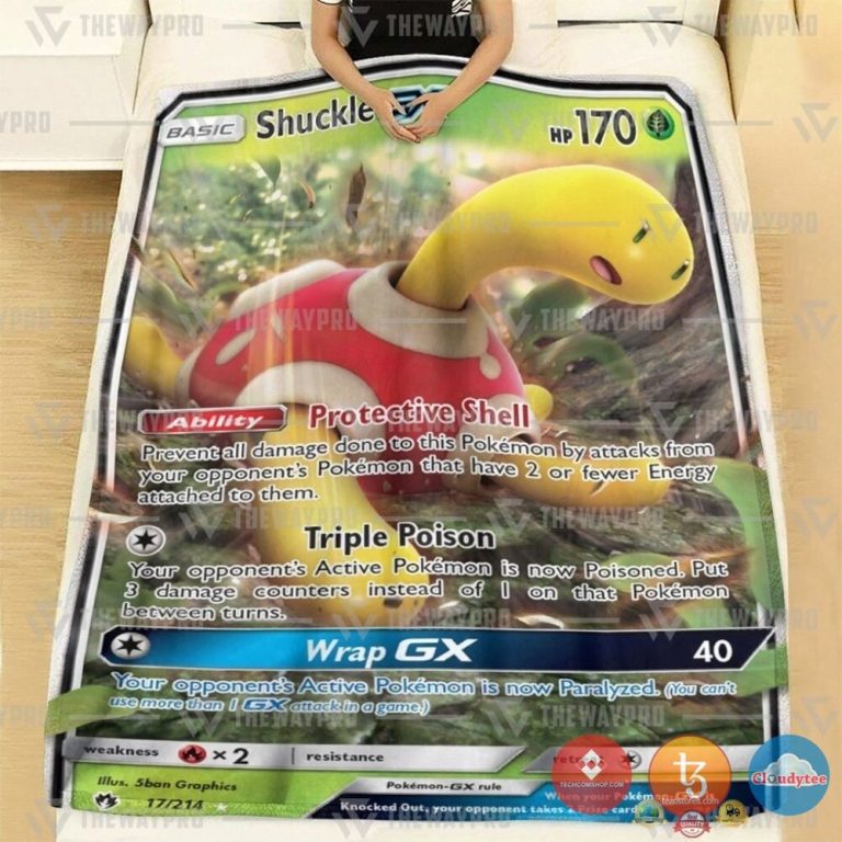 Pokemon-Shuckle-Gx-Lost-Thunder-Blanket-1-1