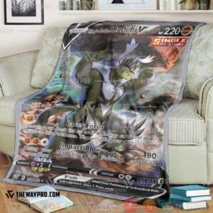 Pokemon Single Strike Urshifu V Battle Styles Soft Blanket
