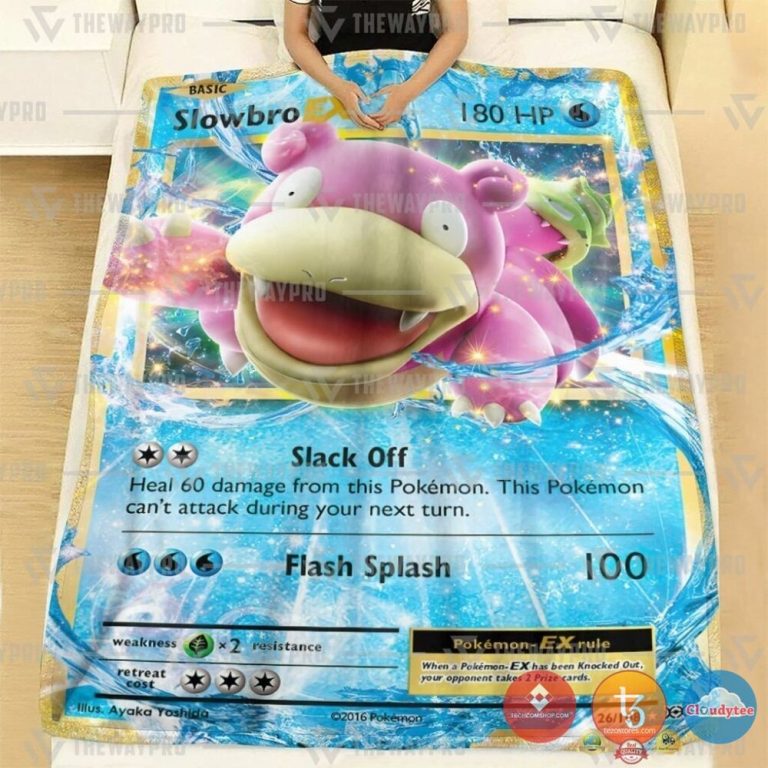 Pokemon-Slowbro-Ex-Blanket-1
