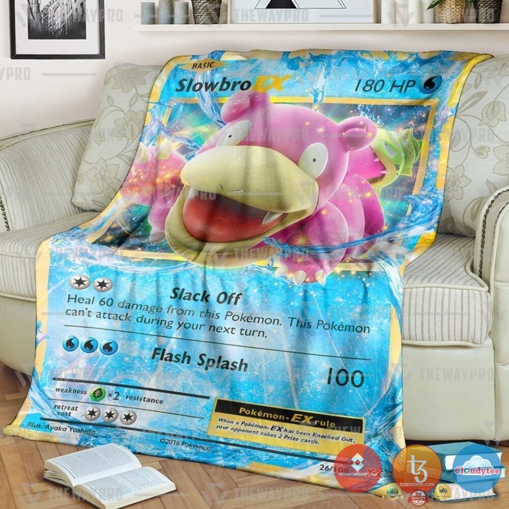 Pokemon Slowbro Ex Blanket Pokemon Slowbro Ex Blanket
