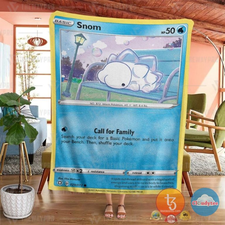 Pokemon-Snom-Shining-Fates-Blanket-1