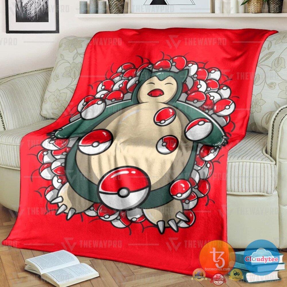 Pokemon Snore Beauty Blanket Pokemon Snore Beauty Blanket