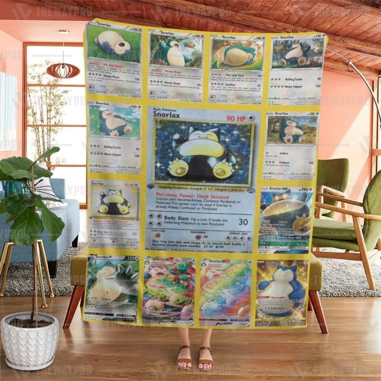 Pokemon-Snorlax-Cards-Version-2-Blanket-1