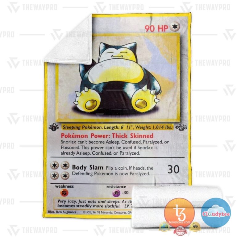 Pokemon-Snorlax-Jungle-Blanket-3