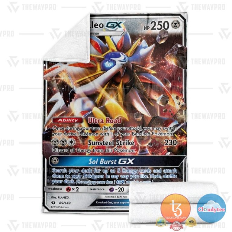 Pokemon-Solgaleo-Gx-Sun-And-Moon-Blanket-3