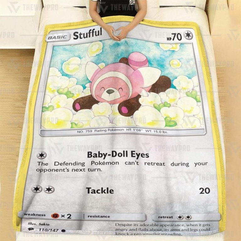 Pokemon-Stufful-Burning-Shadows-Blanket-1