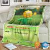 Pokemon Sunflora Blanket