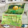 Pokemon Sunflora Soft Blanket