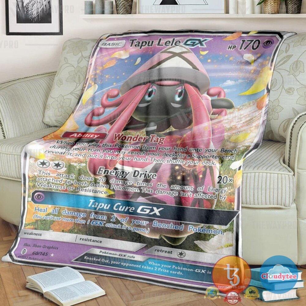 Pokemon Tapu Lele Gx Guardians Rising Blanket 2 Pokemon Tapu Lele Gx Guardians Rising Blanket 2