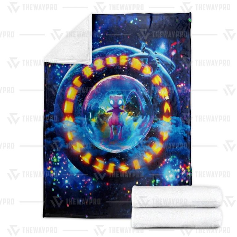 Pokemon-The-Return-Of-Ancient-Mew-Blanket-1