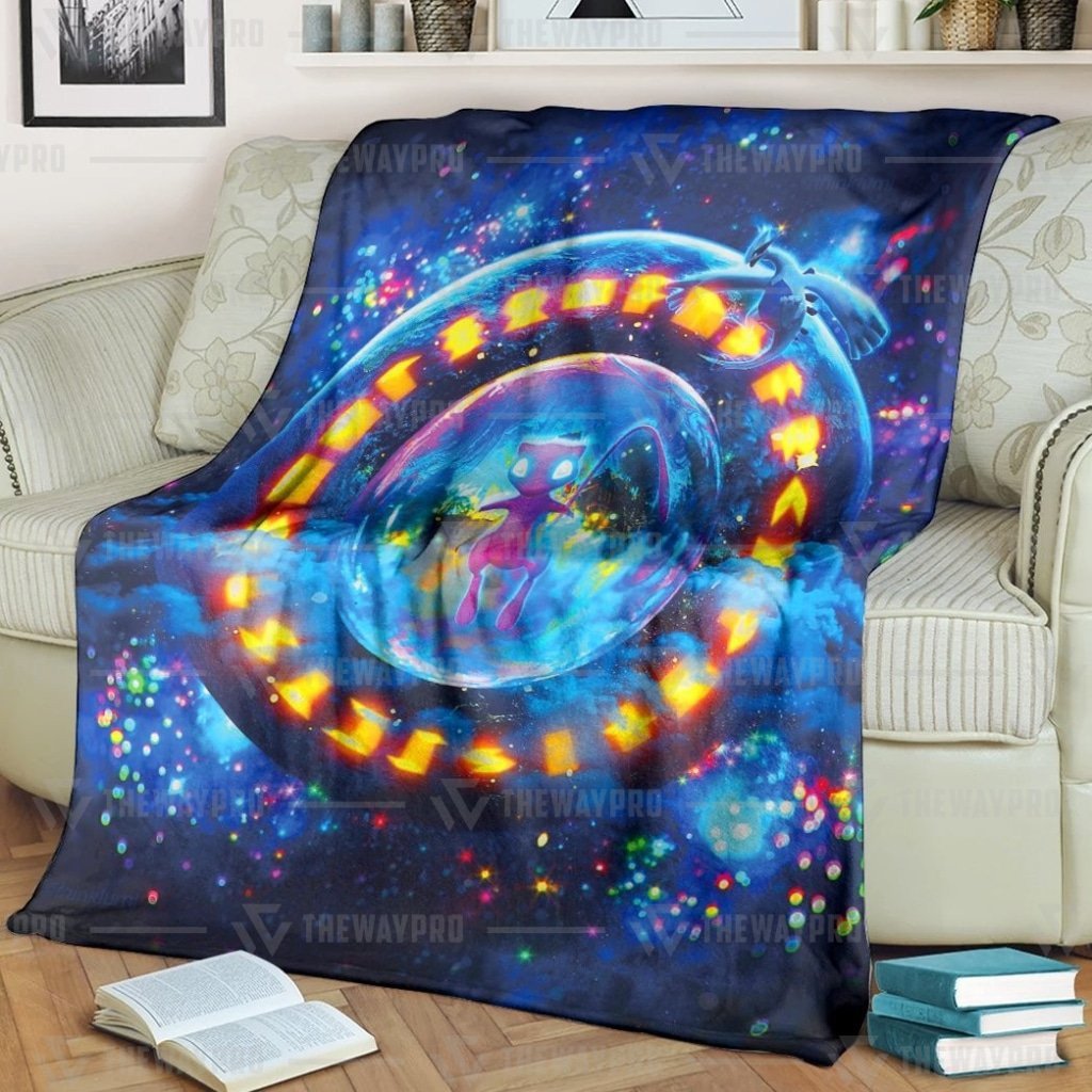 Pokemon The Return Of Ancient Mew Blanket Pokemon The Return Of Ancient Mew Blanket