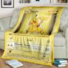 Pokemon Thicc Pikachu Blanket