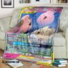 Pokemon Togepi And Cleffa And Igglybuff Gx Cosmic Eclipse Soft Blanket