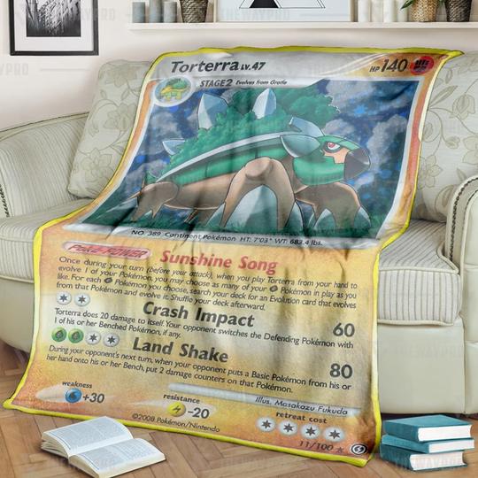 Pokemon-Torterra-Lv-47-Blanket-3