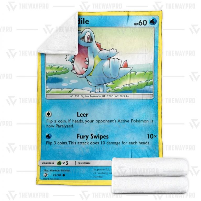 Pokemon-Totodile-Blanket-1