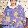 Pokemon Toxtricity Fleece Hoodie Blanket