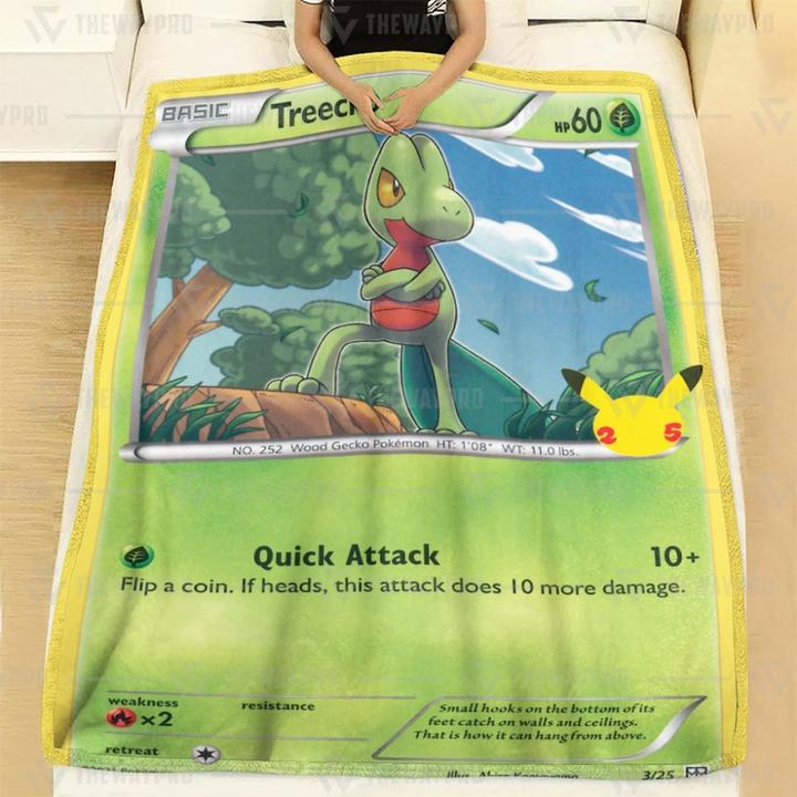 Pokemon-Treecko-Blanket-1