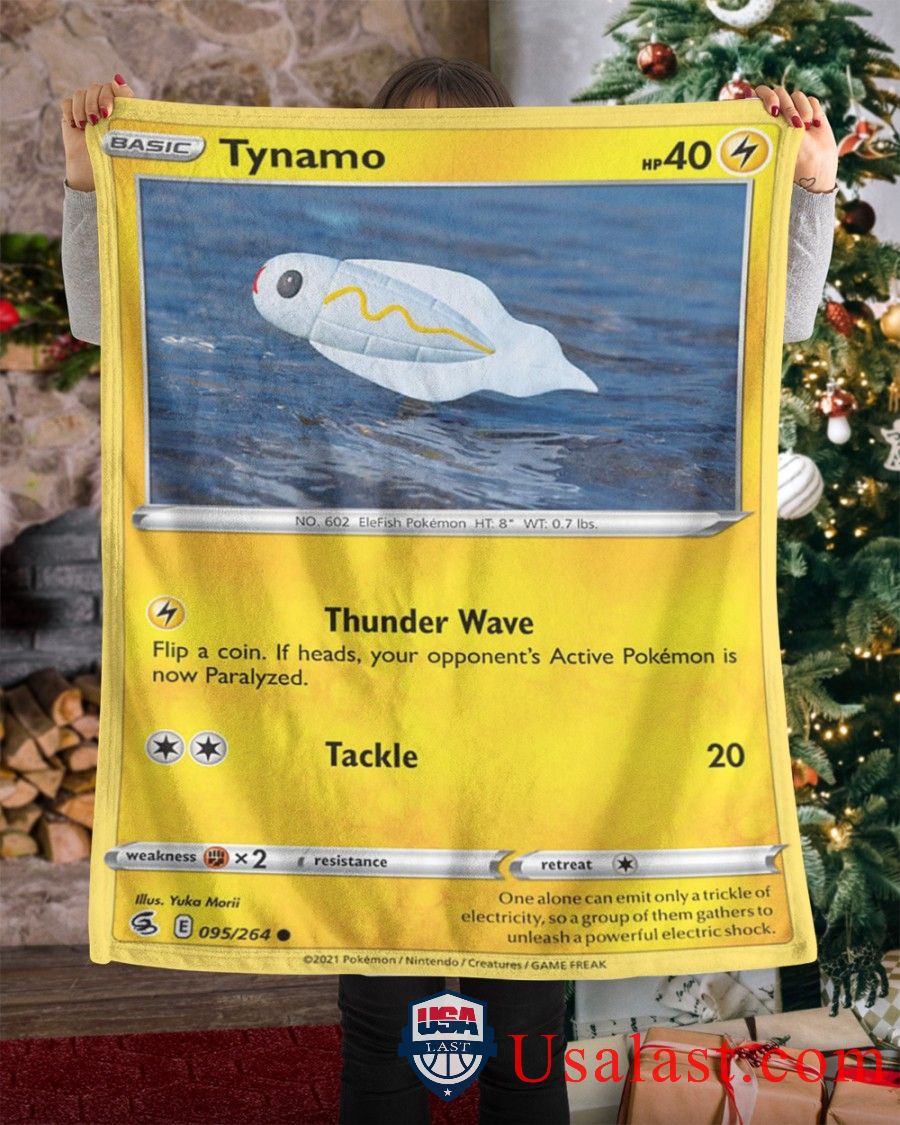 Pokemon Tynamo Fusion Strike Soft Blanket Pokemon Tynamo Fusion Strike Soft Blanket