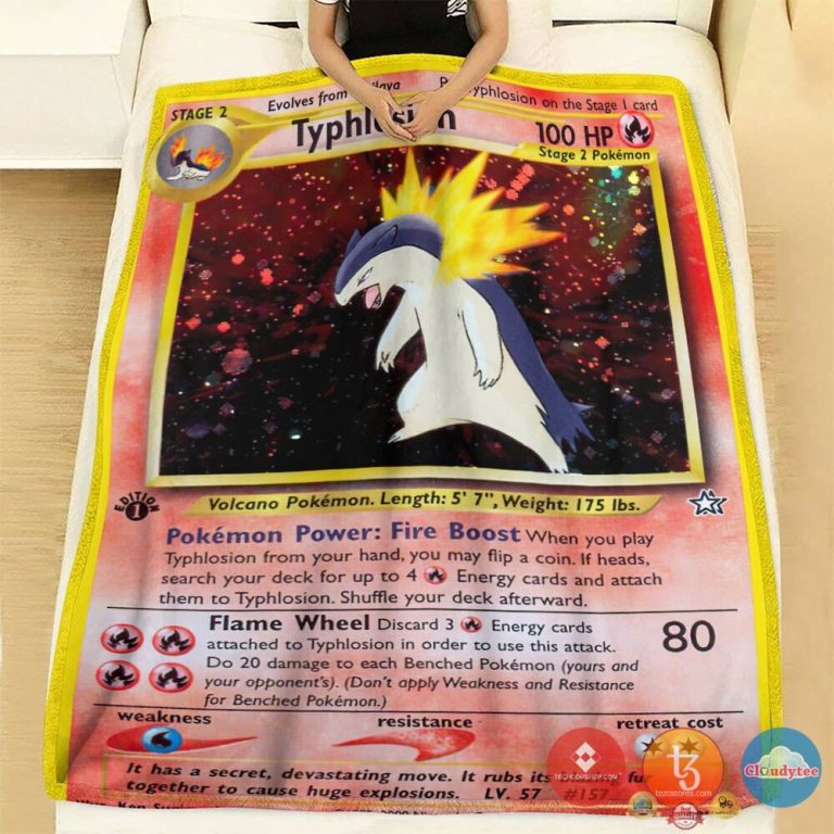 Pokemon-Typhlosion-1St-Edition-Blanket-1