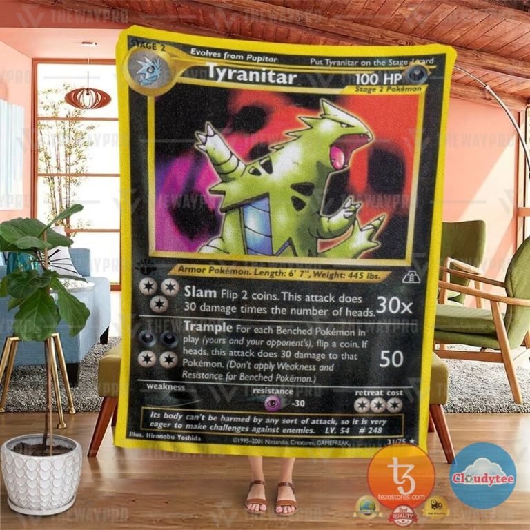 Pokemon-Tyranitar-Neo-Discovery-Blanket-1
